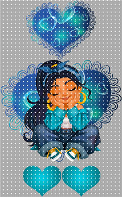 Keychain sticker-Y 2049